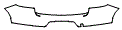 Rear Bumper Kit pattern for the 2019 Porsche Macan