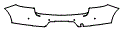 Rear Bumper Kit pattern for the 2019 Porsche Macan