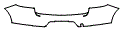 Rear Bumper Kit pattern for the 2019 Porsche Macan