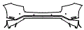 Rear Bumper Kit pattern for the 2026 Porsche Macan