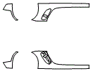 Rocker Panel Kit pattern for the 2025 Porsche 718