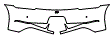 Rear Bumper Kit pattern for the 2025 Porsche 718