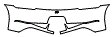 Rear Bumper Kit pattern for the 2025 Porsche 718