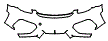 Bumper Kit pattern for the 2020 Porsche 718