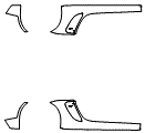 Rocker Panel Kit pattern for the 2020 Porsche 718