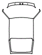 Roof Kit pattern for the 1994 Porsche Singer