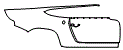Rear Fender and Door Kit pattern for the 1994 Porsche Singer