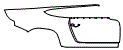 Door and Rear Fender Kit pattern for the 1994 Porsche Singer