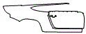Door and Rear Fender Kit pattern for the 1994 Porsche Singer