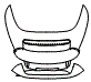 Trunk Lid Kit pattern for the 2025 Porsche 911 (992.1)
