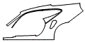 Rear Fender Kit pattern for the 2025 Porsche 911 (992.1)