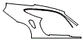 Rear Fender Kit pattern for the 2025 Porsche 911 (992.1)