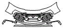 Bumper Kit pattern for the 2020 Porsche 911 (992.1)