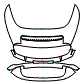 Trunk Lid Kit pattern for the 2025 Porsche 911 (992.1)