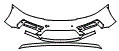 Bumper Kit pattern for the 2020 Porsche 911 (992.1)