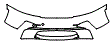 Bumper Kit pattern for the 2025 Porsche 911 (992.1)