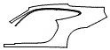 Rear Fender Kit pattern for the 2025 Porsche 911 (992.1)