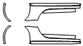 Rocker Panel Kit pattern for the 2020 Porsche 911 (992.1)