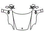 Full Hood, Fender and Mirror Kit pattern for the 2022 Porsche Taycan