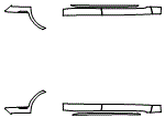 Rocker Panel Kit pattern for the 2022 Porsche Taycan