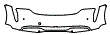 Bumper Kit pattern for the 2022 Porsche Taycan