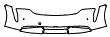 Bumper Kit pattern for the 2022 Porsche Taycan