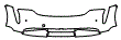 Bumper Kit pattern for the 2022 Porsche Taycan