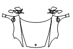 Full Hood, Fender and Mirror Kit pattern for the 2022 Porsche Taycan