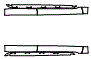 Rocker Panel Kit pattern for the 2022 Porsche Taycan