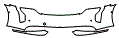 Bumper Kit pattern for the 2022 Porsche Taycan
