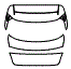 Trunk Lid Kit pattern for the 2022 Porsche Taycan
