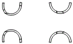 Fender Flare Kit pattern for the 2022 Porsche Taycan