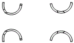 Fender Flare Kit pattern for the 2022 Porsche Taycan