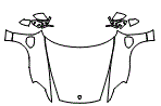 Mirror, Full Hood and Fender Kit pattern for the 2022 Porsche Taycan