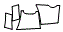 Rocker Panel kit pattern for the 2000 Cadillac Escalade