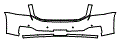 Bumper Kit pattern for the 2016 GMC Yukon