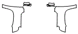 Full Fender and Mirror Kit pattern for the 2016 GMC Yukon