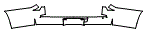 Rear Bumper Kit pattern for the 2016 GMC Yukon