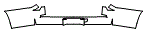 Rear Bumper Kit pattern for the 2016 GMC Yukon