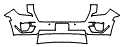 Bumper Kit pattern for the 2021 GMC Yukon XL