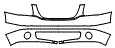 Grille, Lower Bumper and Upper Bumper Kit pattern for the 2011 GMC Yukon