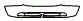 Bumper kit pattern for the 2005 GMC Envoy XUV