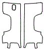 Rear Fender Kit pattern for the 2021 GMC Canyon