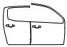 Door Kit pattern for the 2016 GMC Canyon