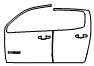 Door Kit pattern for the 2018 GMC Canyon