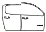 Door Kit pattern for the 2018 GMC Canyon