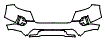 Bumper Kit pattern for the 2021 GMC Canyon