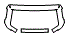 Grille pattern for the 2016 GMC Sierra