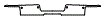 Rear Bumper Kit pattern for the 2016 GMC Sierra
