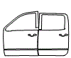 Door Kit pattern for the 2016 GMC Sierra